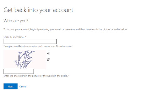 Password reset Instructions - Copper Mountain College
